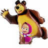 Palloncino Masha e Orso Mylar 80 cm