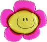 Palloncino Fiore Rosa Mylar 84 cm