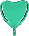 Palloncino Cuore 18" Colore Tiffany Mylar 45 cm