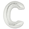 Palloncino Lettera C (35 cm) Mylar Blu Fucsia