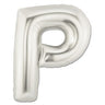 Palloncino Lettera P (35 cm) Mylar Blu Fucsia