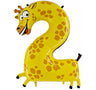 Animaloon Giraffa Numero 2 (100cm) Mylar 100 cm