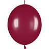 Palloncini Lattice Link Bordeaux 35 cm