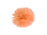 Pom Pom di Carta Arancione 25 cm