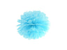 Pom Pom di Carta Azzurro 25 cm