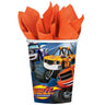 Bicchieri Blaze e le Mega Macchine da 266 ml (8 pz) Carta