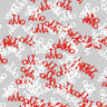 Confetti Scritta Ti Amo Bianco Rosso