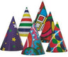 Cappellini di Carta Fantasy Assortiti (10 pz) 16 cm Multicolor