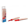Candela Fontana Luminosa per Torte Rossa (3 pz) Rosso