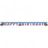 Festone Happy Birthday Trenino Thomas Cartoncino 15 cm Multicolor