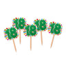 Picks Sagomati 18 anni 4 x 7 cm Multicolor Verde