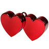 Pesino per Palloncino a Forma Cuore 10 cm Rosso