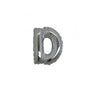 Micro Palloncino Lettera D (17 cm - 5pz) Mylar Argento