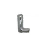 Micro Palloncino Lettera L (17 cm - 5pz) Mylar Argento