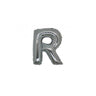 Micro Palloncino Lettera R (17 cm - 5pz) Mylar Argento