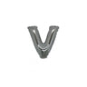 Micro Palloncino Lettera V (17 cm - 5pz) Mylar Argento
