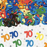 Confetti Decorativi Numero 70 Multicolor