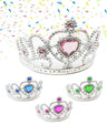Coroncina con Diadema Verde Rosa