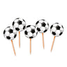 Picks Bandierine Calcio 4 x 7 cm