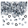 Confetti Decorativi Cuori Argento