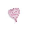 Palloncino Mini Cuore il Mio Battesimo Rosa Mylar 23 cm