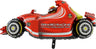 Palloncino Formula Uno Rossa Mylar 70 cm Rosso