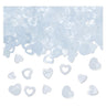 Confetti Decorativi Cuori Bianchi Bianco