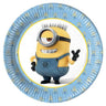 Piattini di Carta Minions Lovely da 20 cm (8 pz)