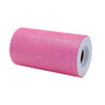 Tulle Glitter Rosa Caldo 12,5 x 25 mt 12.5 cm