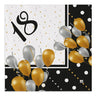 Tovaglioli 18 Anni Prestige (20 pz) Carta 33 x 33 cm