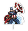 Candela Sagoma Capitan America - Avengers 9 cm