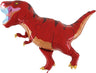 Palloncino Super Shape Dino T-Rex Rosso Mylar 70 cm