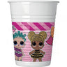 Bicchieri LOL Surprise da 200 ml Plastica