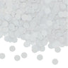 Coriandoli di Carta Tondi Bianchi 2 cm Bianco