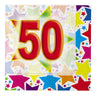 Tovaglioli di Carta 33x33 Stardust Numero 50 (20 pz) 33 x 33 cm