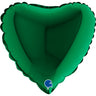 Palloncino Mini Cuore Verde 9" Mylar 23 cm
