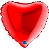 Palloncino Mini Cuore Rosso 9" Mylar 23 cm