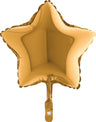 Palloncino Mini Stella Oro 9" Mylar 23 cm