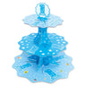 Alzatina a 3 piani One Light Blue 21 cm