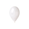 Palloncini in Lattice Bianco Metallizzato 5" da 50 pz 13 cm