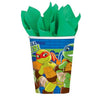 Bicchieri Tartarughe Ninja 266ml (8 pz) Carta