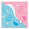 Tovaglioli di Carta Baby Girl or Boy? (20 pz) 33 x 33 cm