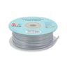 Nastrino Argento Doppio Raso 3 mm x 100 mt Stoffa