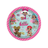 Piatti di Carta LOL Surprise Glitter da 23 cm (8 pz)