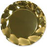 Piatti Grandi Oro Lucido (10 pz) Carta 27 cm