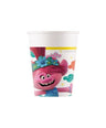 Bicchieri di Carta Trolls da 200 ml (8 pz)