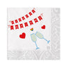 Tovaglioli Per Sempre Insieme Carta 33 x 33 cm