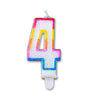 Candelina Numero 4 (Sweet) 8.5 cm