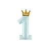 Palloncino Numero Uno Prince Celeste (117 cm) Mylar