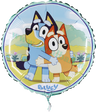 Palloncino Tondo Bluey Mylar 45 cm